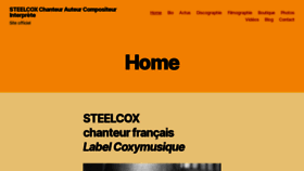 What Steelcox.com website looked like in 2020 (3 years ago)