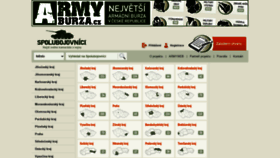 What Spolubojovnici.armyburza.cz website looked like in 2020 (3 years ago)