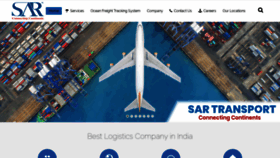 What Sartransport.com website looked like in 2020 (3 years ago)