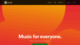 What Spotify-thanksgiving.com website looked like in 2020 (3 years ago)