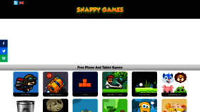 What Snappygames.com website looked like in 2020 (3 years ago)