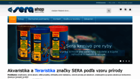 What Serashop.sk website looked like in 2020 (3 years ago)