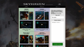 What Skyhaven.ru website looked like in 2020 (3 years ago)