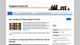 What Sgexpatlife.com website looked like in 2020 (3 years ago)
