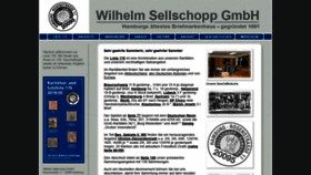 What Sellschopp.de website looked like in 2020 (3 years ago)