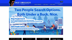 What Skipsmasher.com website looked like in 2020 (3 years ago)