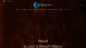 What Saltsanctuarymd.com website looked like in 2020 (3 years ago)