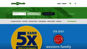 What Saveonfoods.ca website looked like in 2020 (3 years ago)