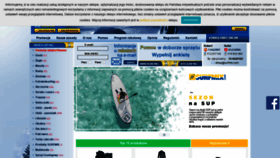 What Surfmix.pl website looked like in 2020 (3 years ago)
