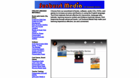 What Sunburstmedia.com website looked like in 2020 (3 years ago)