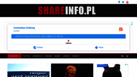 What Shareinfo.pl website looked like in 2020 (3 years ago)