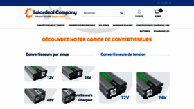 What Solardeal.fr website looked like in 2020 (3 years ago)