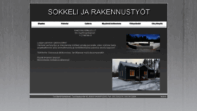 What Sokkelijarakennustyot.fi website looked like in 2020 (3 years ago)