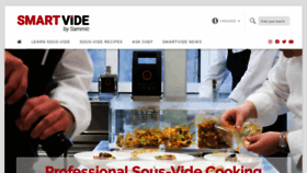 What Sous-vide.cooking website looked like in 2020 (3 years ago)