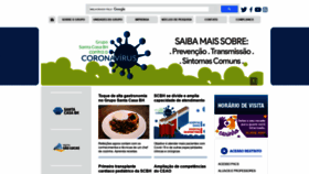 What Santacasabh.org.br website looked like in 2020 (3 years ago)