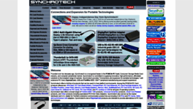 What Synchrotech.com website looked like in 2020 (3 years ago)