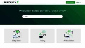 What Support.bitfinex.com website looked like in 2020 (3 years ago)