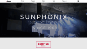What Sunphonix.jp website looked like in 2020 (3 years ago)