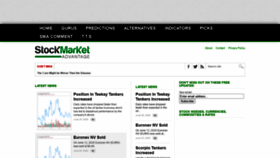 What Stockmarketadvantage.com website looked like in 2020 (3 years ago)