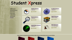 What Studentxpress.ie website looked like in 2020 (3 years ago)