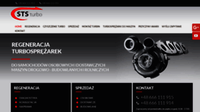 What Ststurbo.pl website looked like in 2020 (3 years ago)