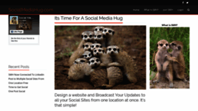 What Socialmediahug.com website looked like in 2020 (3 years ago)