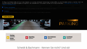 What Scheidt-bachmann.de website looked like in 2020 (3 years ago)