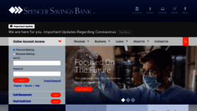 What Spencersavingsonline.com website looked like in 2020 (3 years ago)
