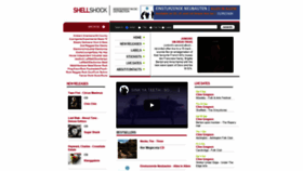 What Shellshock.co.uk website looked like in 2020 (3 years ago)