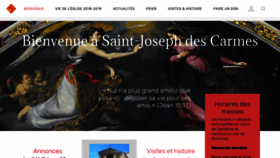 What Sjdc.fr website looked like in 2020 (3 years ago)