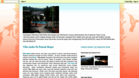 What Sewa-villa-cilember-bogor.blogspot.com website looked like in 2020 (3 years ago)