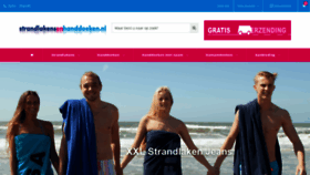 What Strandlakensenhanddoeken.nl website looked like in 2020 (3 years ago)