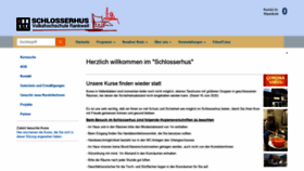 What Schlosserhus.at website looked like in 2020 (3 years ago)