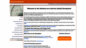 What Saas-showplace.com website looked like in 2020 (3 years ago)