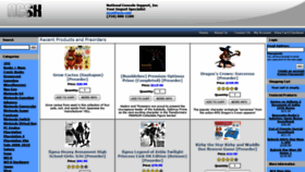 What Shopncsx.com website looked like in 2020 (3 years ago)