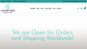 What Sunnahstyle.com website looked like in 2020 (4 years ago)