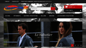 What Sellerie-horseway.fr website looked like in 2020 (3 years ago)