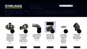 What Stirlingsshop.com website looked like in 2020 (3 years ago)