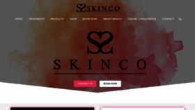 What Skincobeauty.com.au website looked like in 2020 (3 years ago)