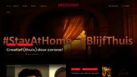 What Spotlight.fm website looked like in 2020 (3 years ago)