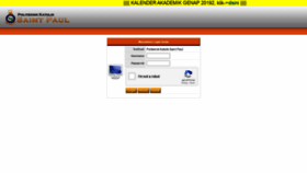 What Siakad.poltekstpaul.ac.id website looked like in 2020 (3 years ago)