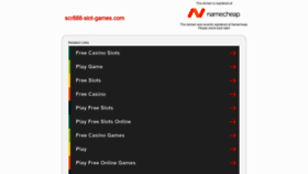 What Scr888-slot-games.com website looked like in 2020 (3 years ago)