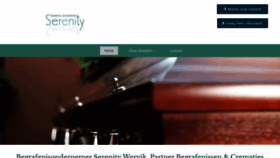 What Serenitywervik.be website looked like in 2020 (3 years ago)