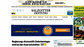 What Salzgitter-zeitung.de website looked like in 2020 (3 years ago)