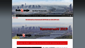 What Sobranje.at website looked like in 2020 (3 years ago)