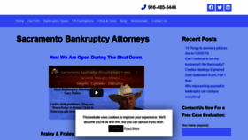 What Sacramentobankruptcyattorneys.com website looked like in 2020 (3 years ago)