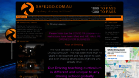 What Safe2go.com.au website looked like in 2020 (3 years ago)