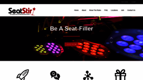 What Seatstir.com website looked like in 2020 (3 years ago)