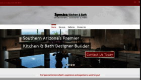 What Spectrakitchenbath.com website looked like in 2020 (3 years ago)