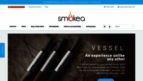 What Smokea.com website looked like in 2020 (3 years ago)